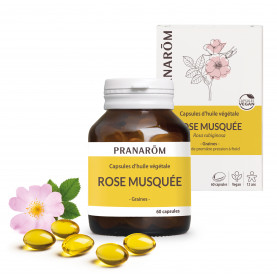 Rose Hip Oil Capsules - 60 caps | Inula