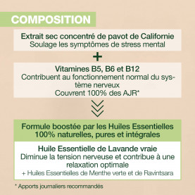 Complément alimentaire Relax - 60 capsules | Inula